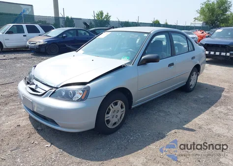 2001 Honda Civic Lx from USA, damaged, VIN 2HGES16541H612547